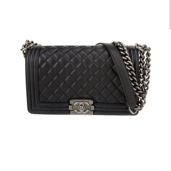Chanel Medium Boy Bag black - Picture 13 of 13